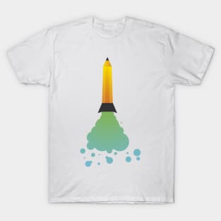 A Pencil Rocket T-Shirt